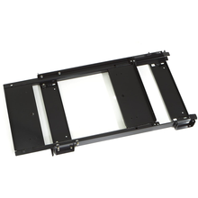 Load image into Gallery viewer, A black metal ARB shelf designed for easy access to the ARB Fridge Freezer Slide 37/50 Quart 10900021.