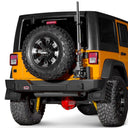 The ARB rear bumper for Jeep Wrangler JK is known for its functionality and protection, especially with the addition of an ARB rear bumper.