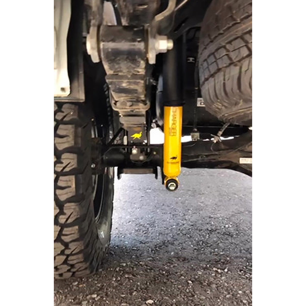 OME Rear Leaf Spring CS055R for Toyota Tundra (2007-2022) Old Man Emu heavy-duty suspension component under chassis