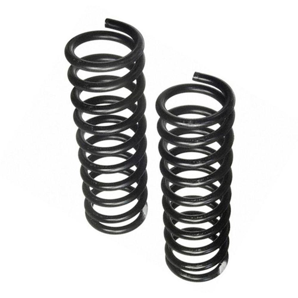 A pair of ARB Old Man Emu Front Coil Springs 2887 for Toyota Tacoma/ Hilux/ Prado 150 Series on a white background.