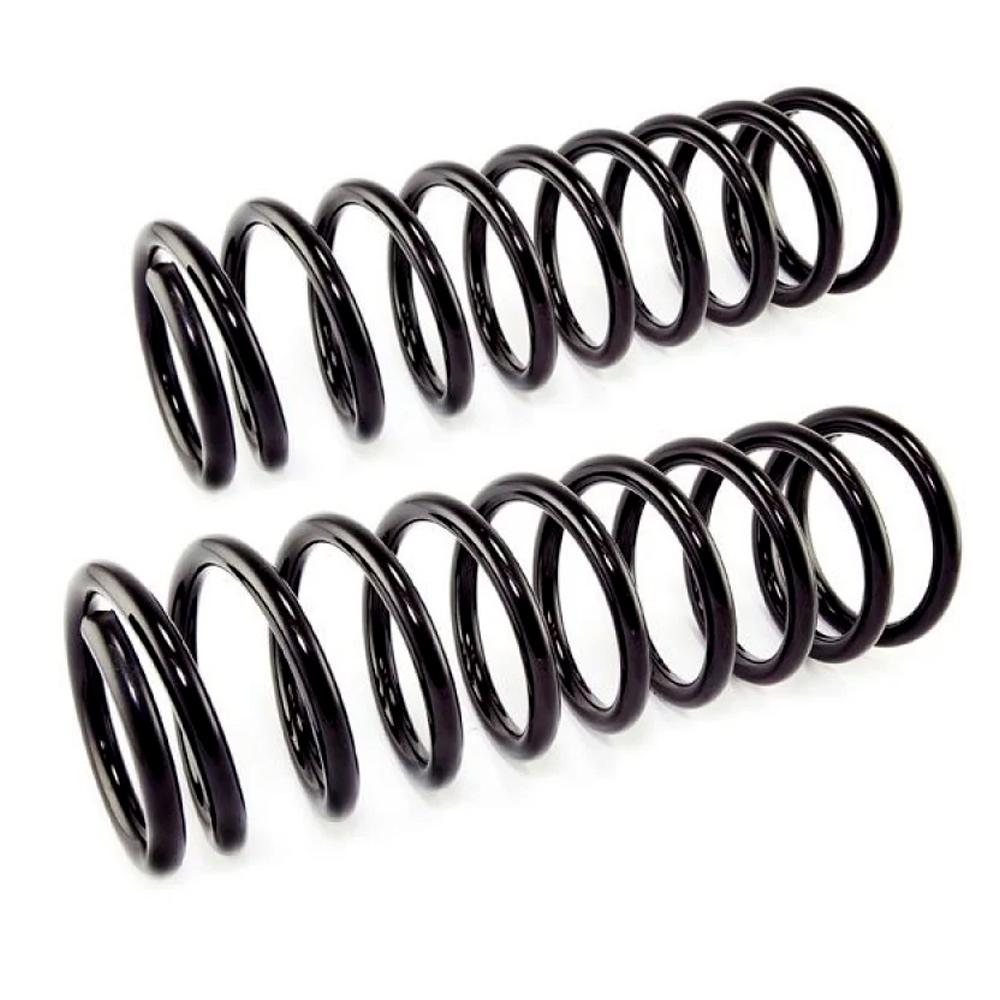 Two Old Man Emu coil springs on a white background with easy installation.