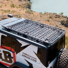 Load image into Gallery viewer, Enhance your Jeep JL Wrangler&#39;s functionality and storage capacity with the addition of a durable roof rack. This practical accessory, compatible with the Jeep JL Wrangler, allows for easy installation using the Roof Rack Mounting Kit Hardtop for Jeep Wrangler JL 2018-2021 ARB 3750010 by ARB.