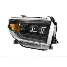 Load image into Gallery viewer, Upgrade your Toyota Tacoma with state-of-the-art Morimoto XB LED headlights LF532.2-ASM that guarantee superior light output. Experience enhanced visibility on the road, similar to the powerful illumination provided by Morimoto&#39;s Toyota Tundra&#39;s headlights.