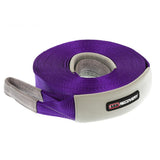 A purple ARB Winch Extension Strap ARB725LB with a grey handle.