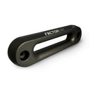 A black handle with the word Factor 55 XTV Hawse Fairlead 6" 00023 on it, made with high-quality materials.