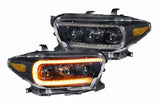 Morimoto XB LED Headlights Amber DRL LF530.2-A-ASM for Toyota Tacoma (2016 - 2022)