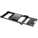 A secure black tray, serving as a mounting solution for an ARB Portable Fridge/Freezer Slide use w/ 63Q/73QT  ZERO or Elements 10900048.