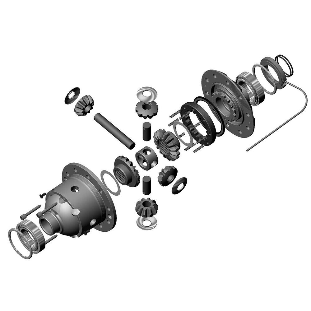 A diagram depicting an effective design of the ARB RD90 Air Locker Differential Toyota 7.5" dia. with 27 Splines, ensuring comfort and safety with enhanced traction.