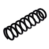 An Old Man Emu black coil spring on a white background, offering easy installation and providing ride height increases.