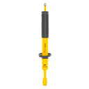 A yellow Old Man Emu shock absorber with excellent shock absorber performance on a white background.