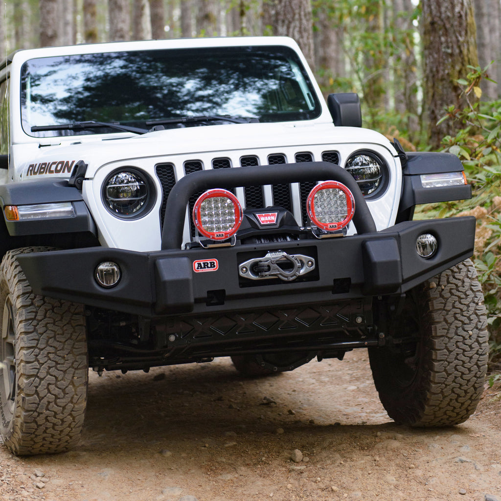 Classic Deluxe Front Bumper For Jeep Wrangler JL 2018-2021, Gladiator 2020-2021 ARB 3450440