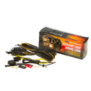 A package including the ARB Auxiliary Light Wiring Loom 3500440 Suits 2 x 130w Lights for a vehicle's fog lights.