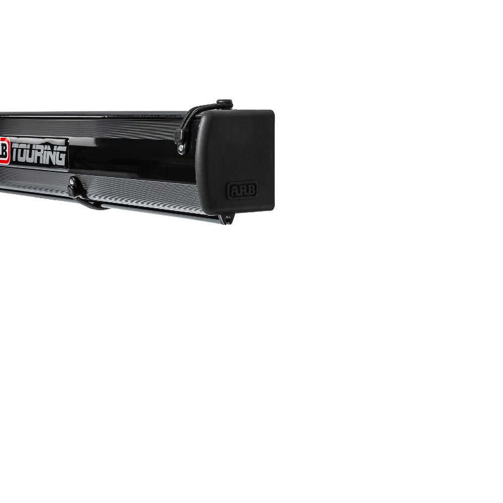 An ARB black box with a handle attached to it, featuring an LED light strip.