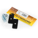 A pair of black 4WD ARB Old Man Emu Driveshaft Spacer Kit / Fitting Kit FK29 screws and nuts for the Toyota Tacoma V6.