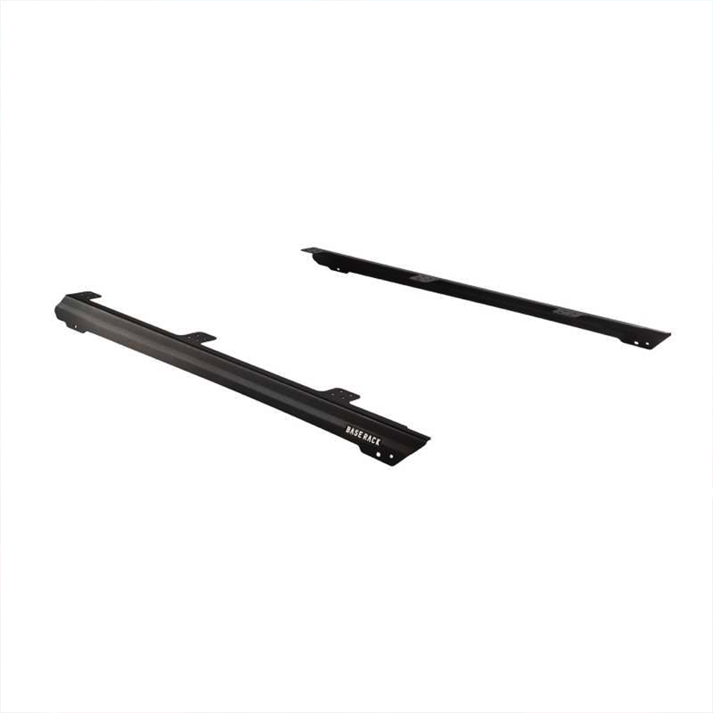 A pair of ARB Base Rack Mount Kit (Black) For Toyota 4Runner (2010-2022) on a white background, perfect for multi-vehicle applications.