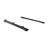 A pair of ARB Base Rack Mount Kit (Black) For Toyota 4Runner (2010-2022) on a white background, perfect for multi-vehicle applications.