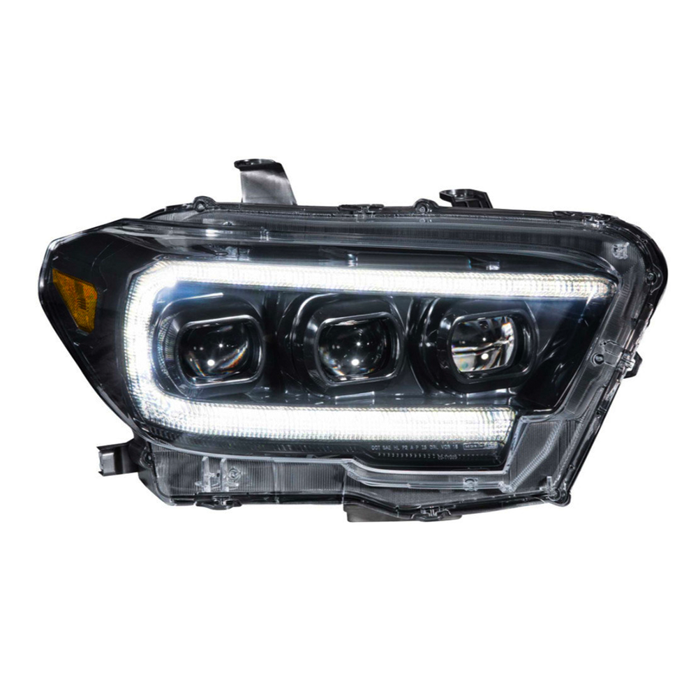 Aftermarket Toyota Tacoma headlight assembly featuring Morimoto XB Led Headlights LF530.2 ASM for Toyota Tacoma (2016 - 2022) by Morimoto.