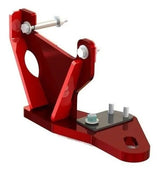 A high grade steel ARB Recovery Point RH Side 8T ARB Rated 2823010 bracket with two screws on it, perfect for vehicle recovery points.