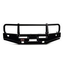 Load image into Gallery viewer, An ARB Deluxe Winch Front Bumper 3423030 for Toyota Tacoma 2005 - 2011 with steel construction for a pickup truck.