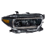 Aftermarket Toyota Tacoma headlight assembly, featuring Morimoto XB Led Headlights LF530.2 ASM (2016 - 2022).