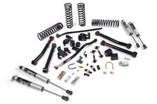 Load image into Gallery viewer, This JKS 3.5 Inch Jeep Wrangler JL (18-ON) - DIESEL 4 Door J-Konnect Lift Kit for a jeep is designed to enhance offroad articulation and control. The kit includes springs, as well as control arms to optimize the suspension system.
