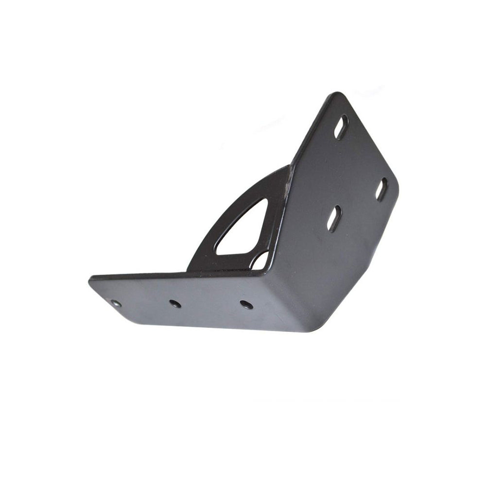 An ARB Awning Bracket 50mm(2) With Gusset 813402 for a motorcycle on a white background.