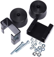 Load image into Gallery viewer, A set of black ARB Old Man Emu Rear Fitting Kit FK100 bolts, nuts, and washers suitable for Wrangler JL vehicles, focusing on suspension systems and including rear bump stops spacer kit.