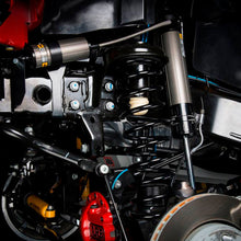 Load image into Gallery viewer, A close up of a Old Man Emu motorcycle suspension system featuring a remote reservoir for optimal performance.