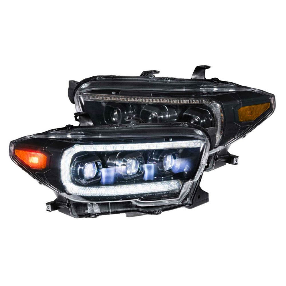 Upgrade your Toyota Tacoma with Morimoto XB LED headlights LF530.2 ASM for enhanced visibility and a sleek aftermarket look. These high-quality Morimoto XB LED headlights LF530.2 ASM are specifically designed to fit the Toyota Tacoma, providing improved illumination and adding
