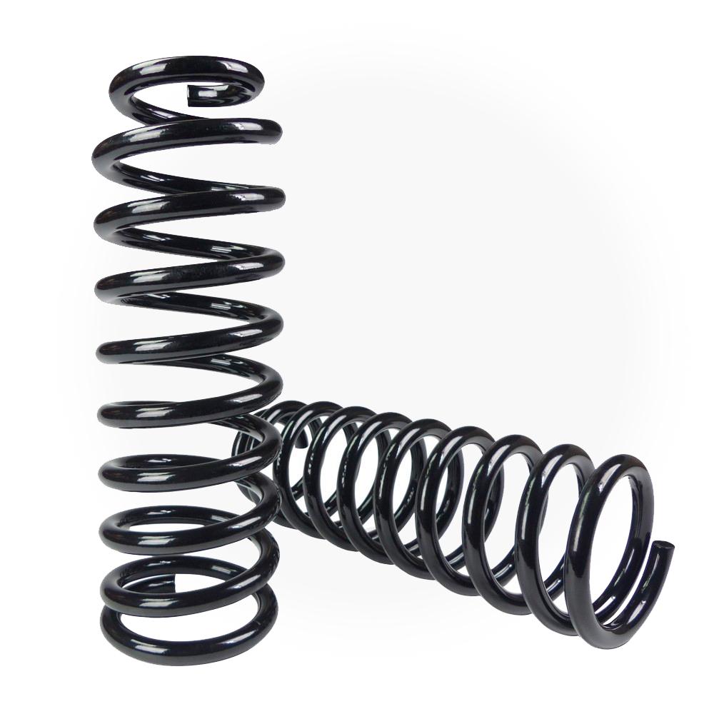 A pair of ARB Old Man Emu Front Coil Springs 2888 for Toyota 4Runner, Prado 150 Series, Tacoma, Hilux on a white background, offering easy installation.