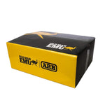 A black and yellow box with a yellow logo on it, containing OME Front Upper Control Arms UCA0004 for Toyota 4Runner/ Prado/ FJ Cruiser Old Man Emu.