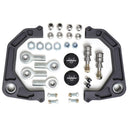 A set of bolts and nuts for a car, including Camburg Kinetik Series Billet Upper Control Arms CAM-310103 for Tacoma lift kit or 4Runner lift kit.