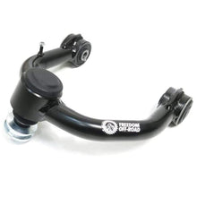 Load image into Gallery viewer, A black Freedom Off-Road Front Upper Control Arm for Toyota 4Runner, FJ Cruiser, Lexus GX460 &amp; GX470 with improved ball joint angle.