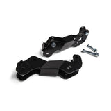 A pair of JKS Front Control Arm Correction Brackets for Jeep Wrangler JL and Gladiator JT, designed for suspension lift kits, seen against a clean white background.