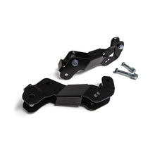 Load image into Gallery viewer, A pair of JKS Front Control Arm Correction Brackets for Jeep Wrangler JL and Gladiator JT, designed for suspension lift kits, seen against a clean white background.