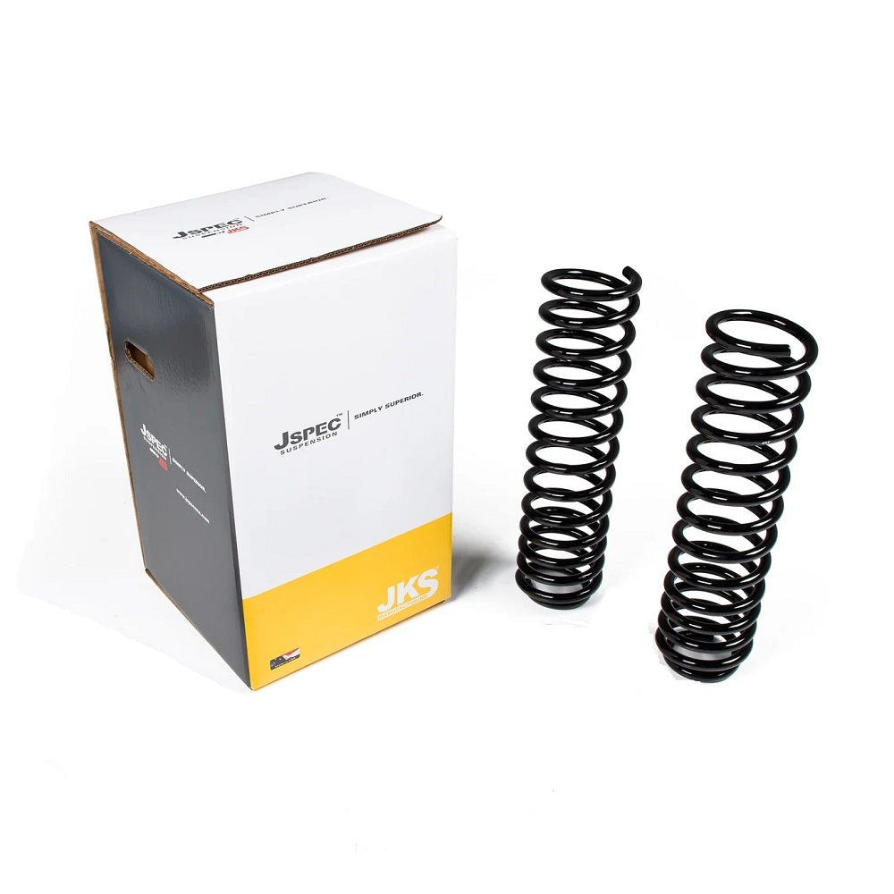 Upgrade your Jeep Wrangler JL with JKS 3.5in Front Coil Spring Kit JSPEC1351, renowned for its superior performance and perfect fitment. Enhance your vehicle's suspension system and experience the ultimate handling and comfort on any terrain.