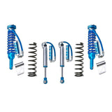 A set of King Shocks blue springs with advanced valving technology on a white background.