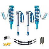 A blue KING 2 - 3 inch Lift Kit for Tacoma (05-23) suspension kit for the Toyota Tacoma offering enhanced stability and off-road performance. Utilizing top-quality King Shocks.