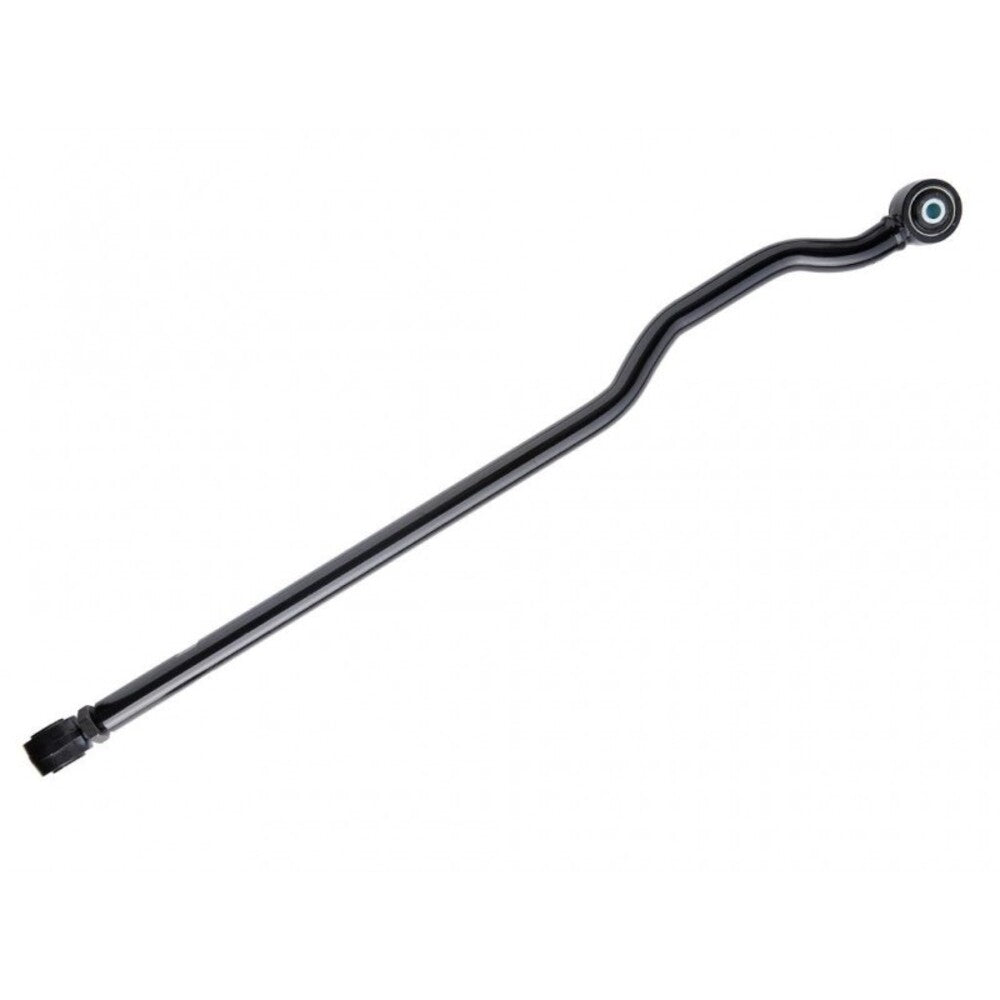An Old Man Emu Adjustable Track Bar PANRJL002 for Jeep Wrangler JL SWB and LWB (2018 - 2022), designed for axle location in lifted vehicles, with a black rod and a black handle on a white background.