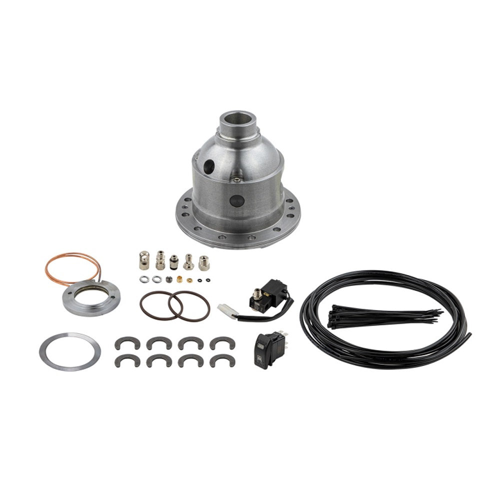 A kit with an effective design for a car, featuring the ARB RD150 Air Locker Differential Ford 9.75" with 34 Splines and a seal for improved traction.