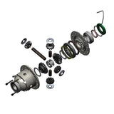 An effective design diagram showcasing the parts of the ARB RD93 Air Locker Differential Chrysler 8.25" with 29 Splines, ensuring traction and enhancing comfort and safety.