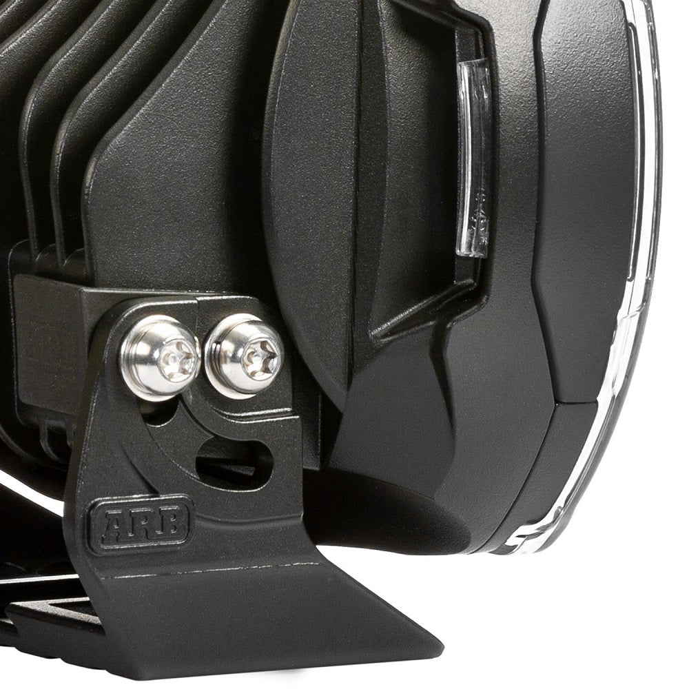 A ARB Intensity Solis 21 Spot Driving Light SJB21S on a white background, suitable for vehicle lighting.