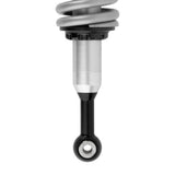 A black and silver FOX 2.0 Performance Series 2.0 Front Coil-Over IFP Shock 985-02-002 for Toyota Tacoma 4WD and RWD/ 4Runner / FJ Cruiser / Land Cruiser Prado 120 (Pair) on a white background, rust resistant, from the brand Fox Racing.