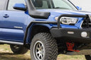 The blue ARB Summit Step For Toyota Tacoma 2016-2022 with a protective front bumper.