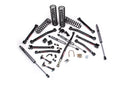 A JKS 2.5 Inch Jeep Wrangler JK (06-18) 2 Door J-Krawl Lift Kit for a jeep wrangler that includes coil springs and gas shocks.