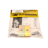A package of Old Man Emu Rear Driveshaft Spacer Kit parts for the Old Man Emu.