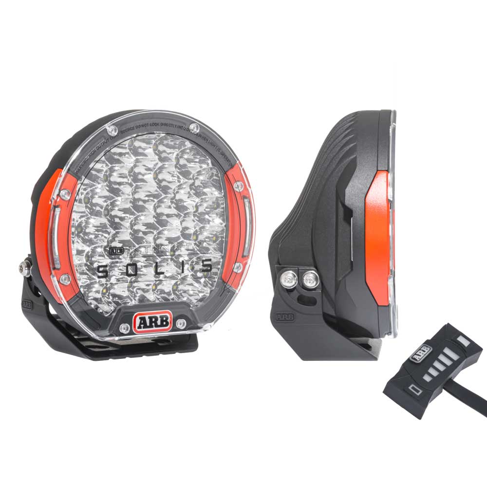 Off-Road LED Work Light - 6 Round Adjustable Spot Light With