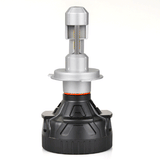 An ARB IPF H11 LED headlight bulb with precise light distribution on a white background.