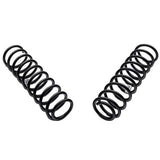A pair of Old Man Emu ARB Front Coil Springs 2881 for Toyota Prado 90 Series/Tacoma V6 & 4 Cylinder/ 4 Runner/Toyota Surf on a white background.