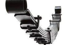 Load image into Gallery viewer, A black and white image of a black and white progressively distributed image, representing the concept of longevity in ride comfort featuring the OME Rear Leaf Spring CS055R for Toyota Tundra (2007-2022) by Old Man Emu.